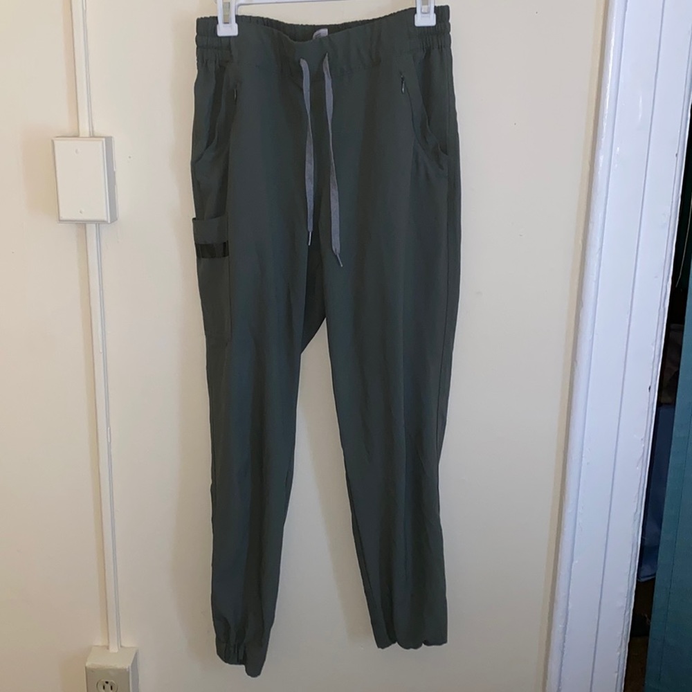 WonderWink Olive Green Medium Scrub Pants